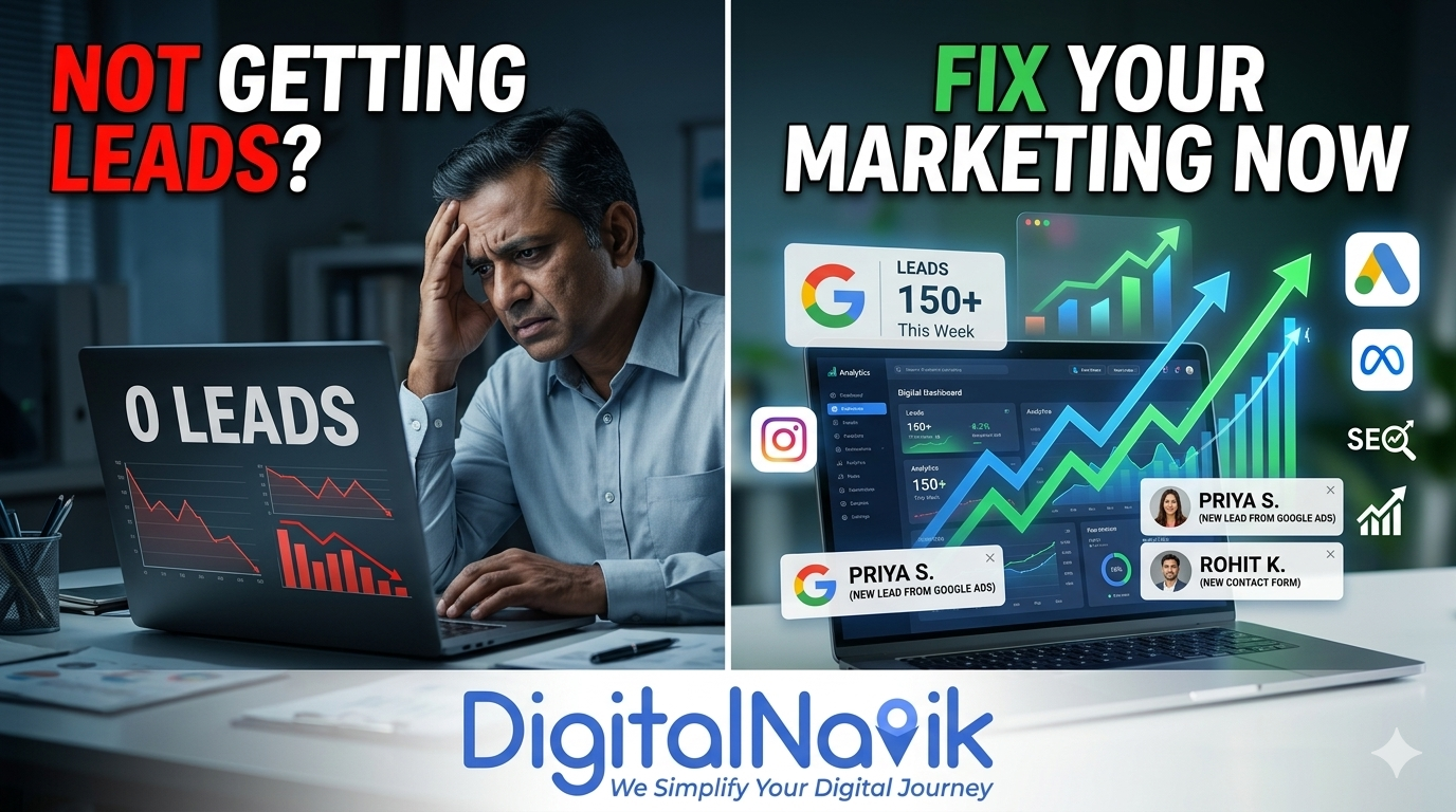 Not Getting Leads Online? Here’s the Digital Marketing Fix Your Business Needs